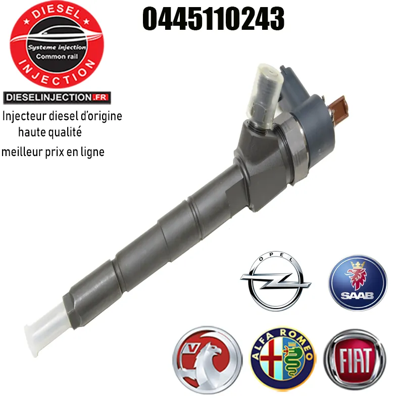 Injecteur bosch 0445110243 - 09864352080445110243