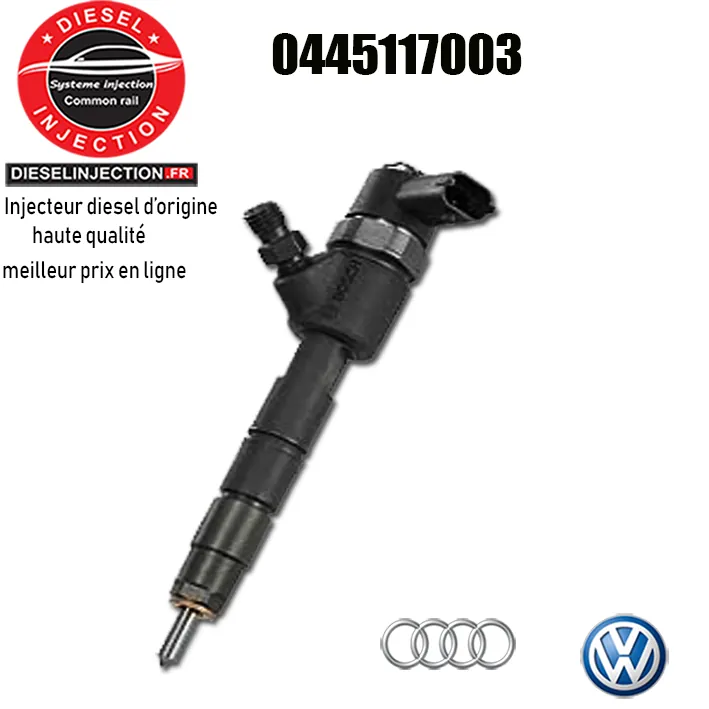 Injecteur bosch piezo 0445117003 - 0986435380 Neuf0445117003