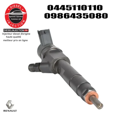 Injecteur Bosch 0445110110 reconditionner0445110110- 0986435080
