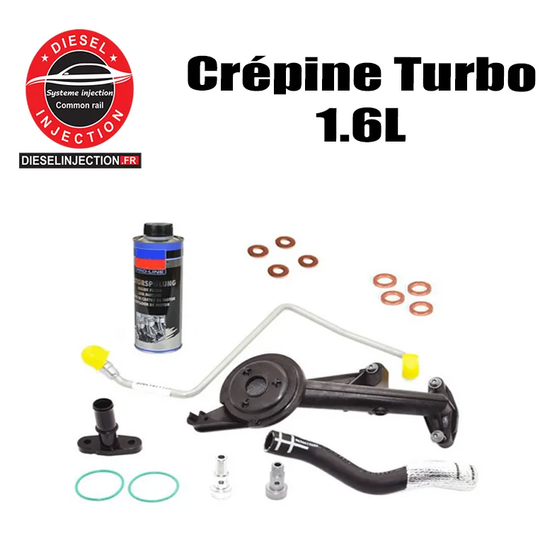 Kit Crépine turbo 1.6L HDI 92 CVkit Crépine Turbo 1.6L