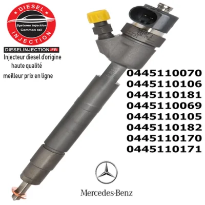 Injecteur bosch 0445110070 - 0445110182 Neuf0445110070