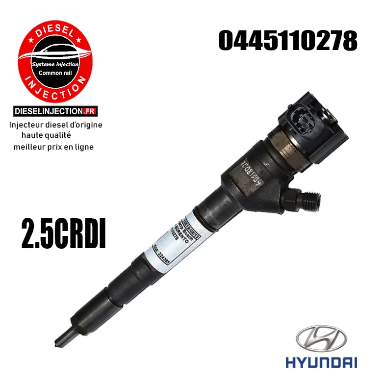 Injecteur BOSCH 0445110278 - 04451102770445110278- 0445110277