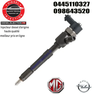 Injecteur bosch 0445110327 - 09864352010445110327 0986435201