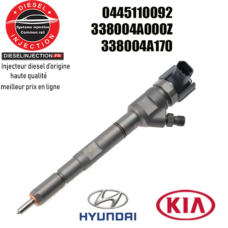 Injecteur bosch 0445110092 - Neuf0445110092 338004A000Z 338004A170