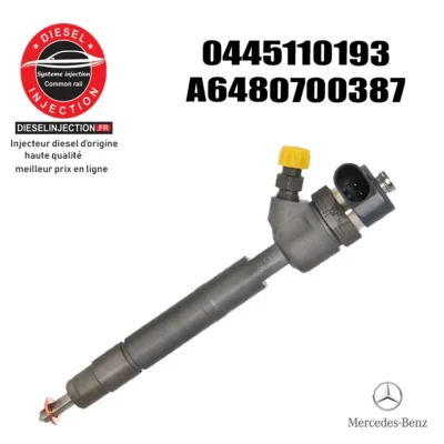 Injecteur bosch 0445110193 - A6480700387800445110193- A6480700387