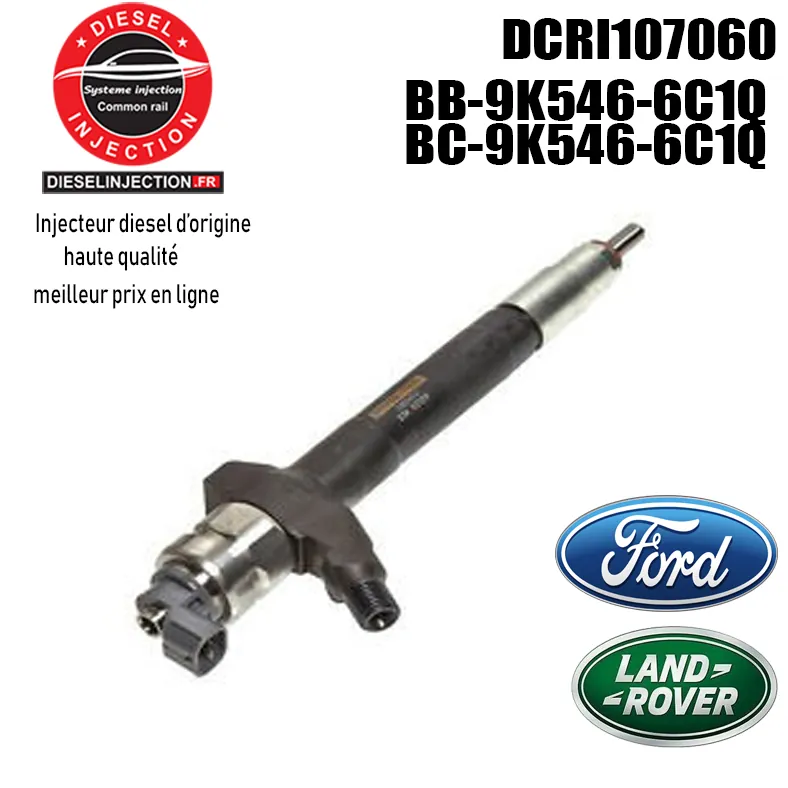 Injecteur DENSO 6C1Q-9K546-BBDCRI107060 / 6C1Q-9K546-BB