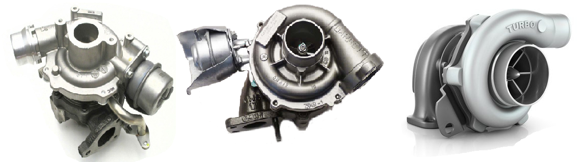 Différents modèles de Turbos