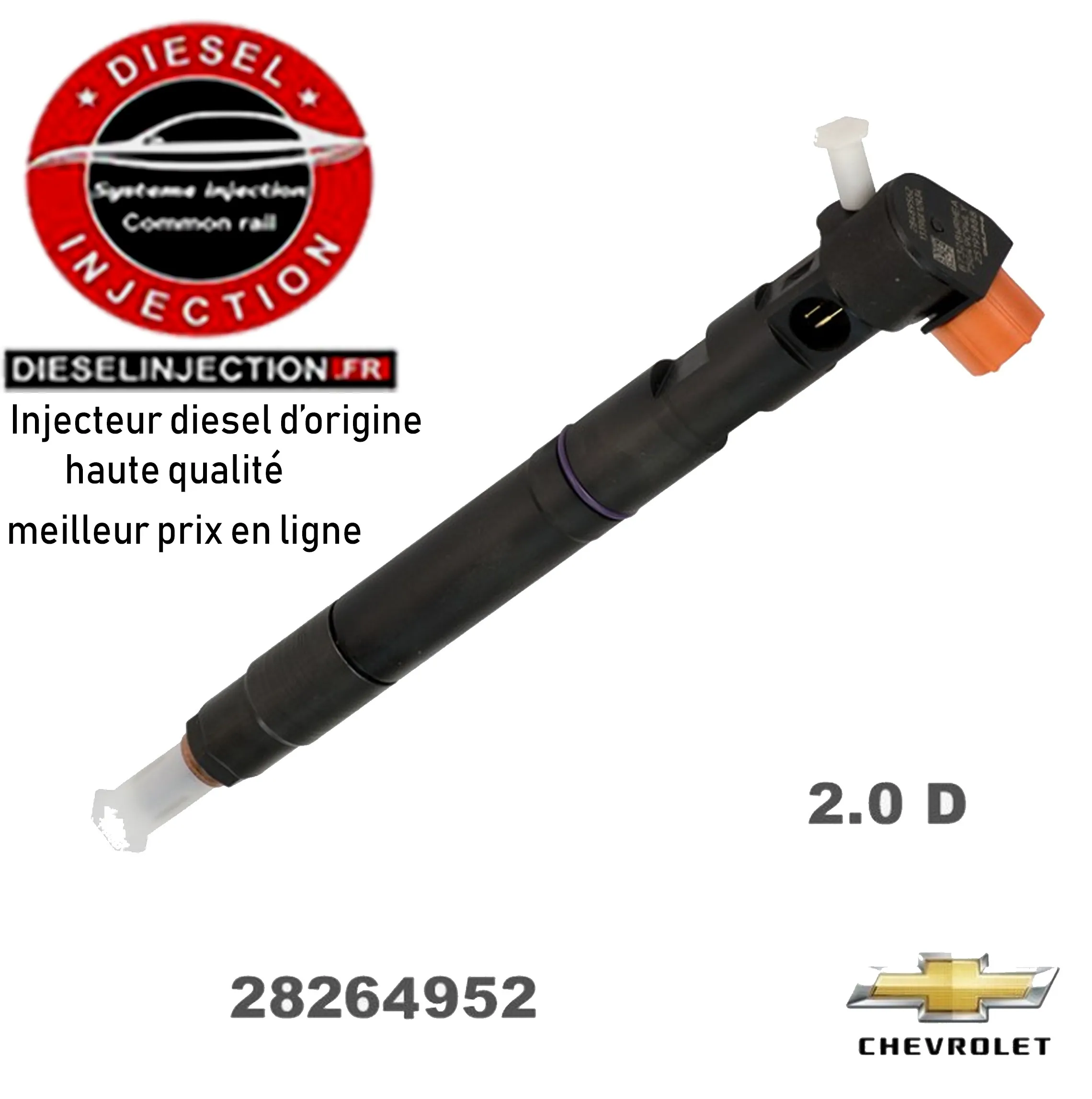 Injecteur DELPHI 2826495228264952