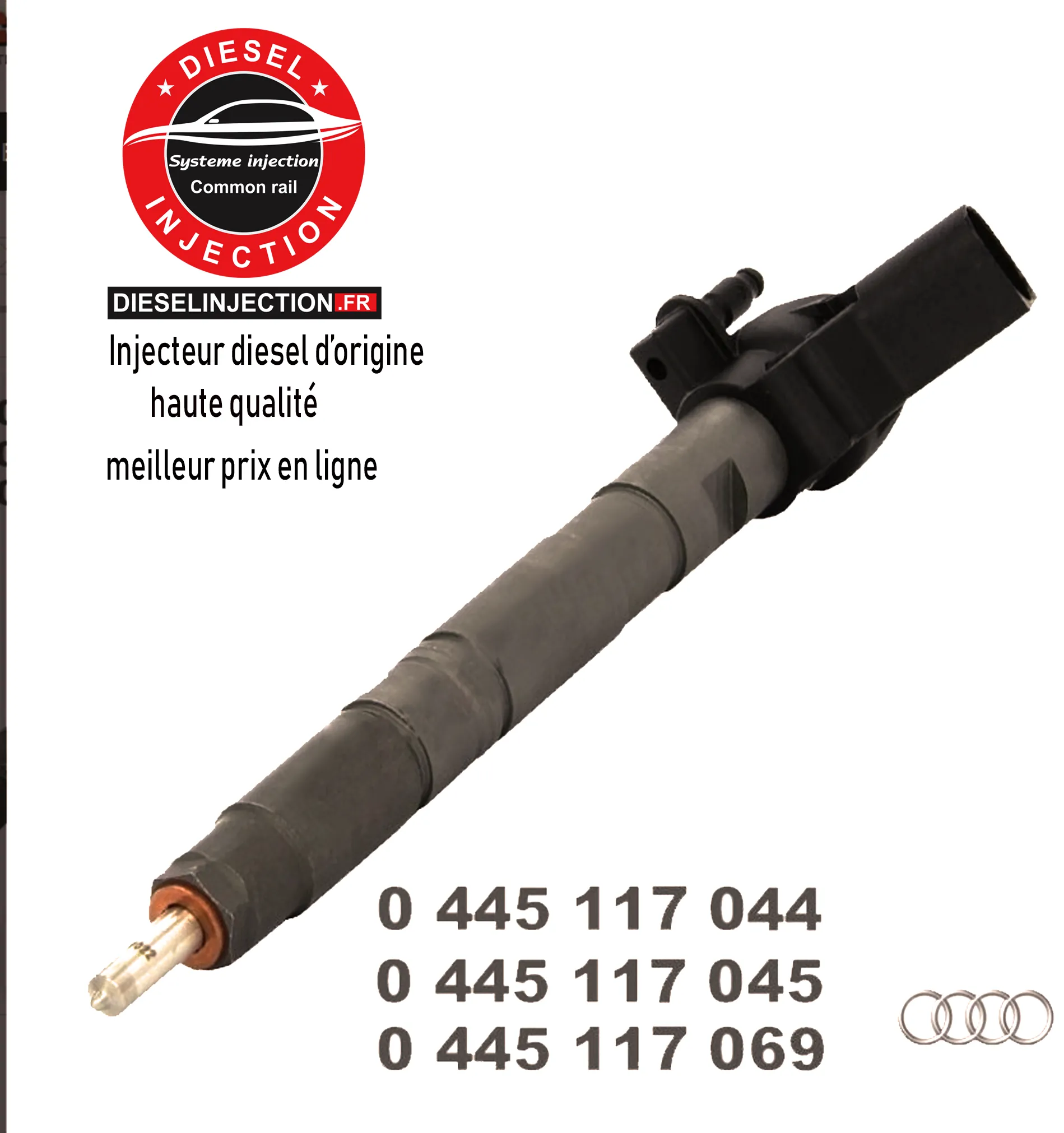 Injecteur bosch piezo 0445117044 - 04451170450445117044