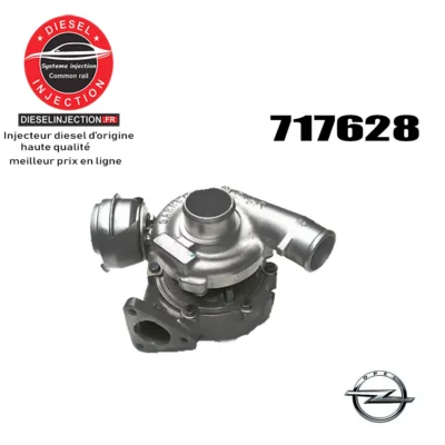 Turbo charger 717628 OPEL 2.2L D 125 CV717628