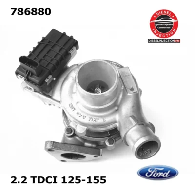 Turbo 2.2 TDCI 155, 786880, 1741779, BK2Q6K682CA, BK2Q6K682GA neuf786880- 786880-0006