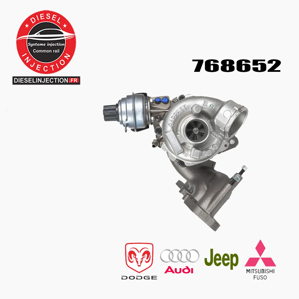 Turbo charger 768652 Mitsubishi Dodge Jeep Chrysler 2.0CRD768652 768652-0001 7686525 MN980335