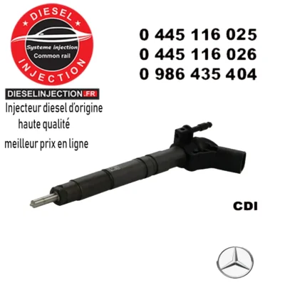 Injecteur bosch piezo 0445116025 - 0445116026 neuf0445116025