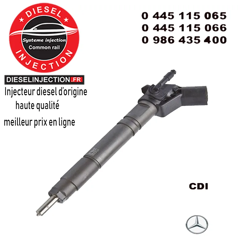 Injecteur bosch piezo 0445115065 - 0445115066 Neuf0445115065