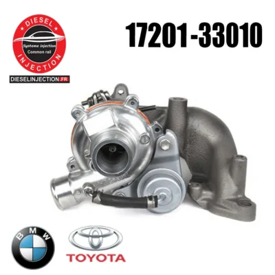 Turbo charger Toyota Yaris 1.4 D-4D 17201-3301017201-33010