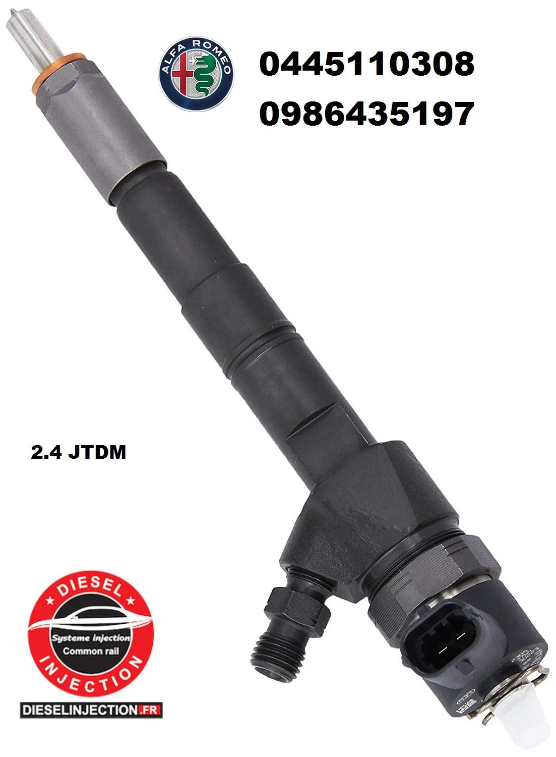 Injecteur bosch 0445110308 - 09864351970445110308
