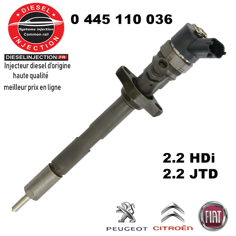 Injecteur bosch 0445110036 - 96533448800445110036-0986435014