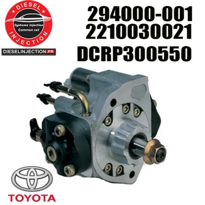 Pompe à haute pression DENSO DCRP300550294000-001#/055# / 22100-30021 / 2210030021 / DCRP300550