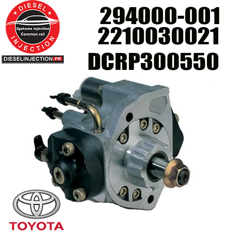 Pompe à haute pression DENSO DCRP300550294000-001#/055# / 22100-30021 / 2210030021 / DCRP300550
