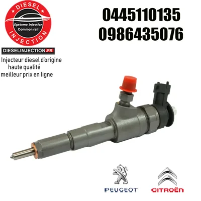 Injecteur bosch 0445110135 - 09864350850445110135- 0445110075-- 0986435076