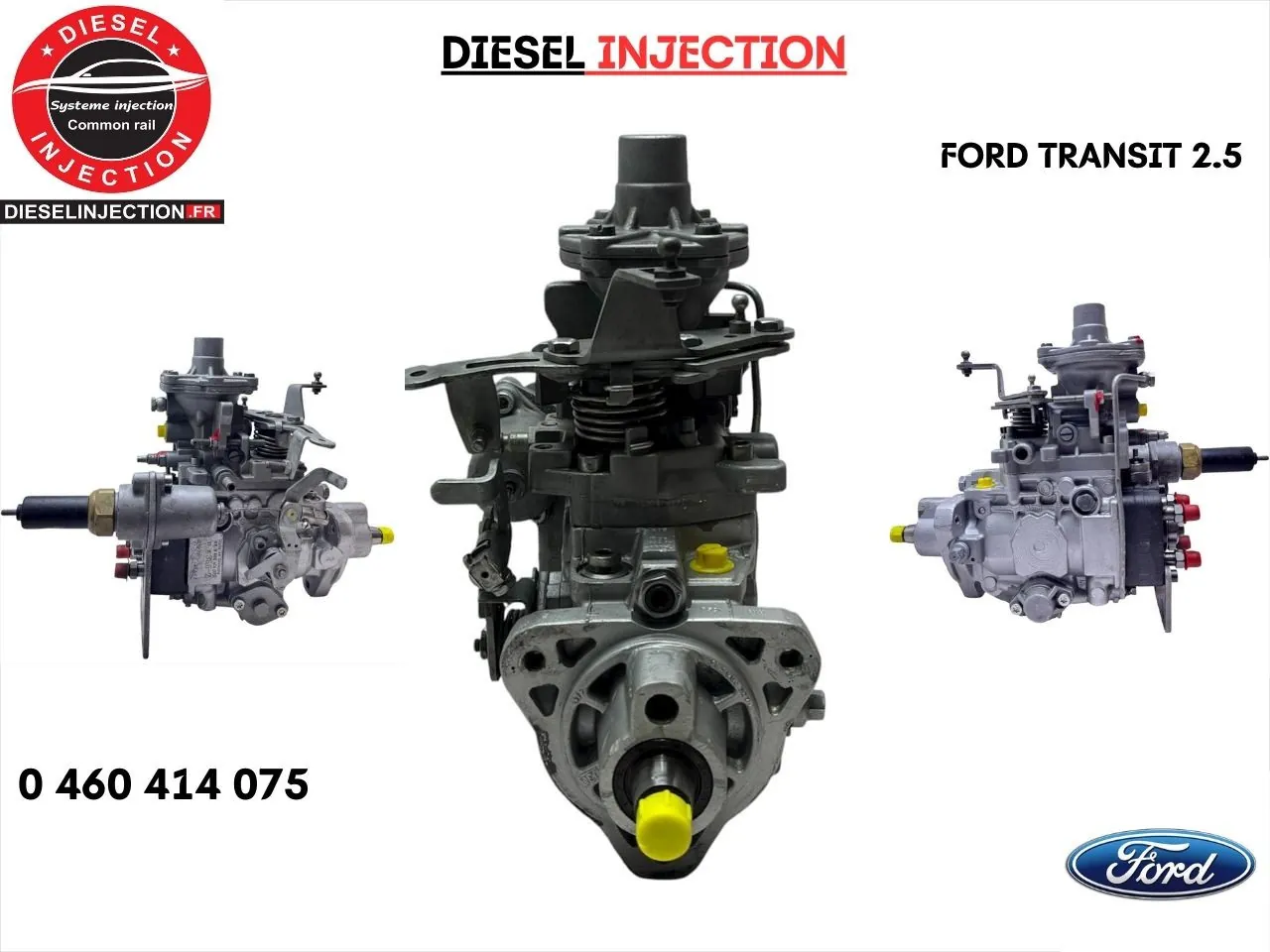 Pompe à injection BOSCH 0460414075 FORD TRANSIT 2l50460414075
