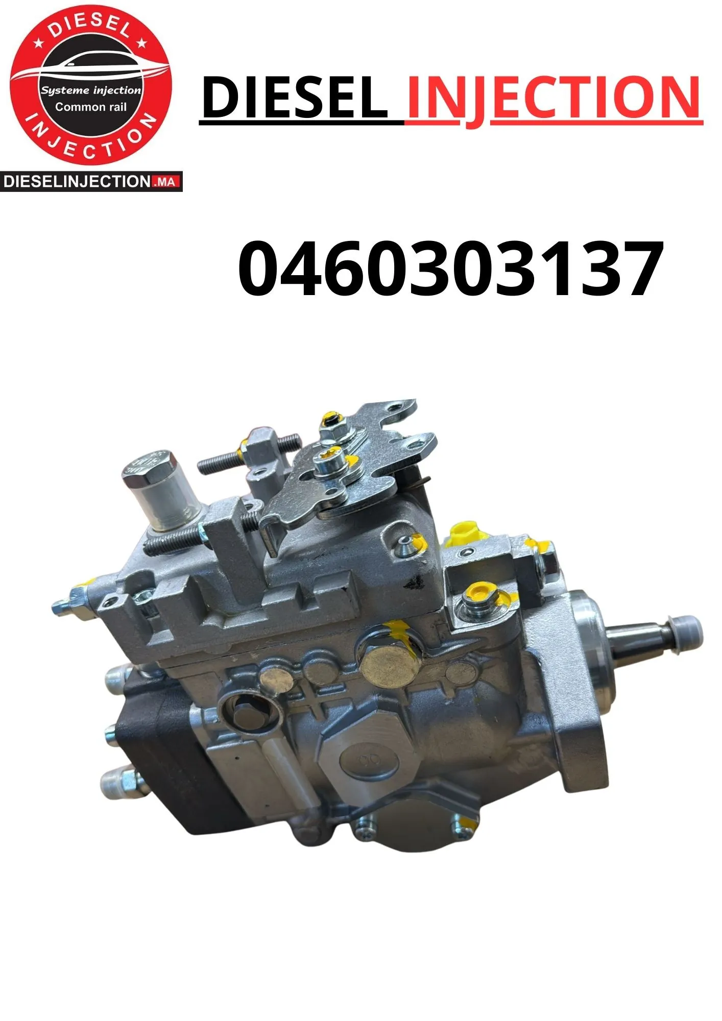 Pompe à injection equvalente 0460303154 0460303137 modifiée
