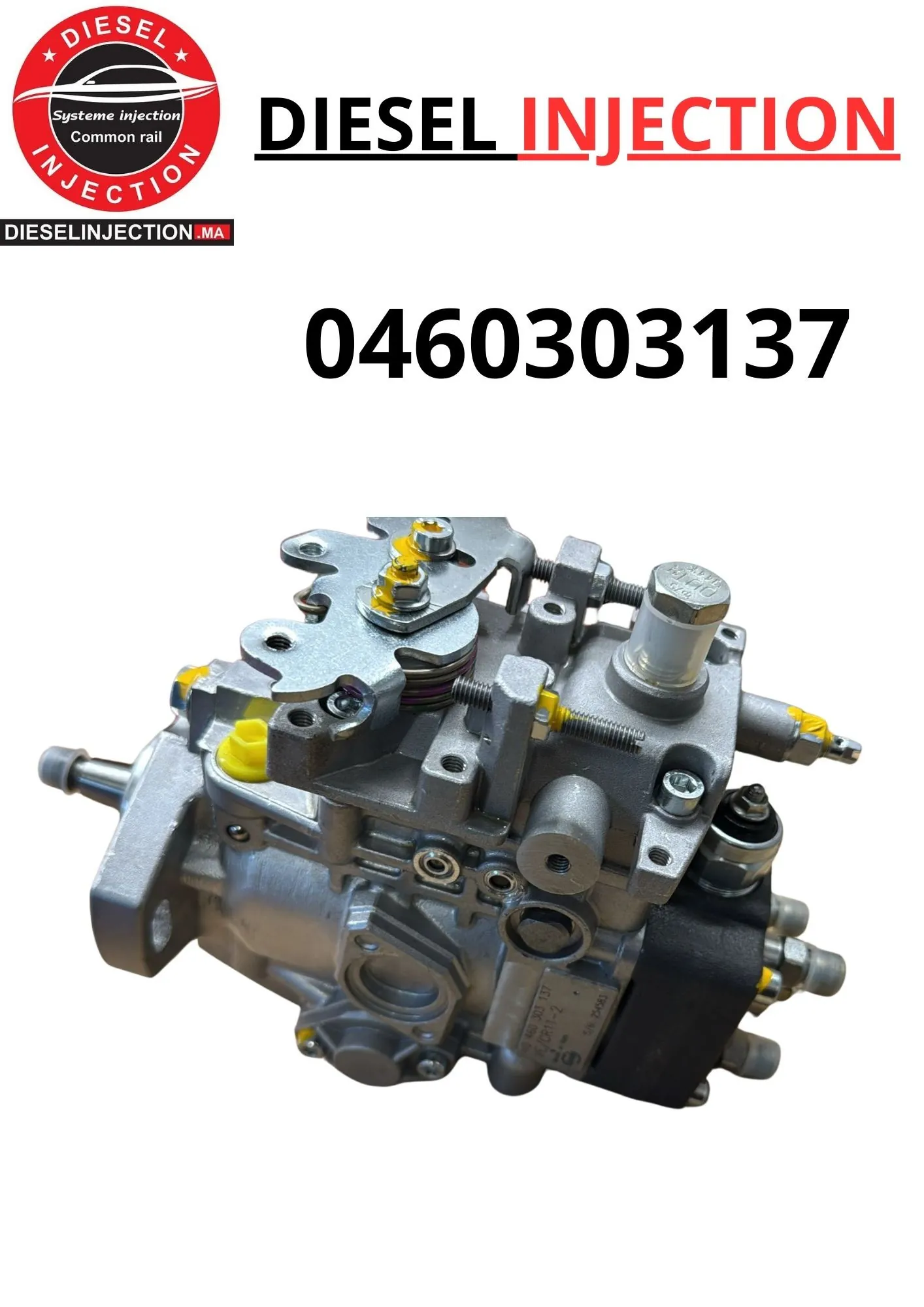 Pompe à injection equvalente 0460303154 0460303137 modifiée