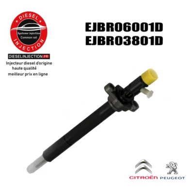 Injecteur DELPHI EJBR03801D-1980S3-EJBR06001DEJBR03801D-EJBR06001D