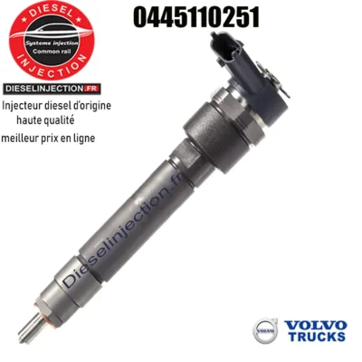 Injecteur BOSCH 0445110251 - 30750283 Neuf0445110251-0055197124