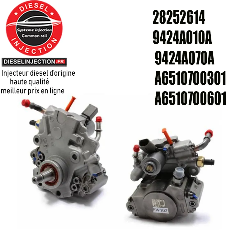 Pompe à haute pression DELPHI 9424A010A9424A010A , 9424A070A A6510702601