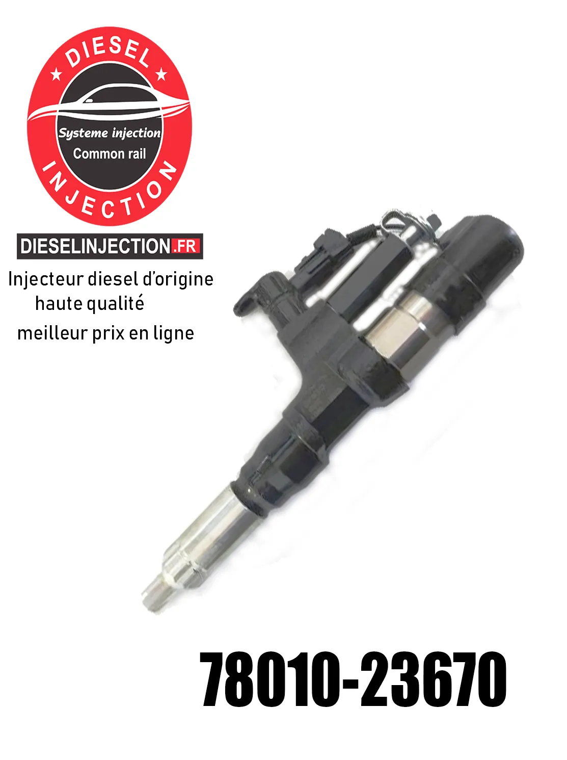 Injecteur DENSO 23670-7801023670-78010