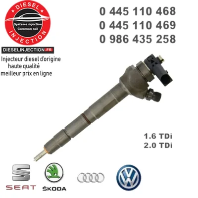 Injecteur bosch 0445110469 - 04451104680445110468 - 0445110469