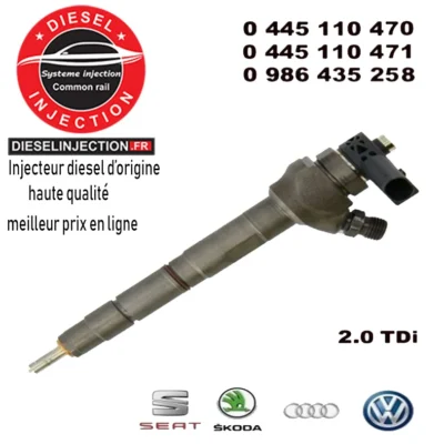 INJECTEUR BOSCH 0445110471 0445110470 2.0TDI0445110471 - 0445110470
