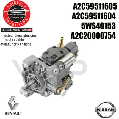 Pompe à haute pression SIEMENS A2C59511605 NeuveA2C59511605 - A2C59511604 - 5WS40153 - A2C20000754
