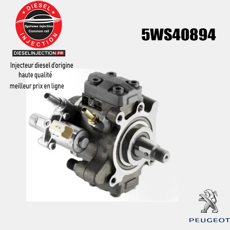 Pompe à haute pression SIEMENS VDO 5WS40894 - 96706525805WS40894