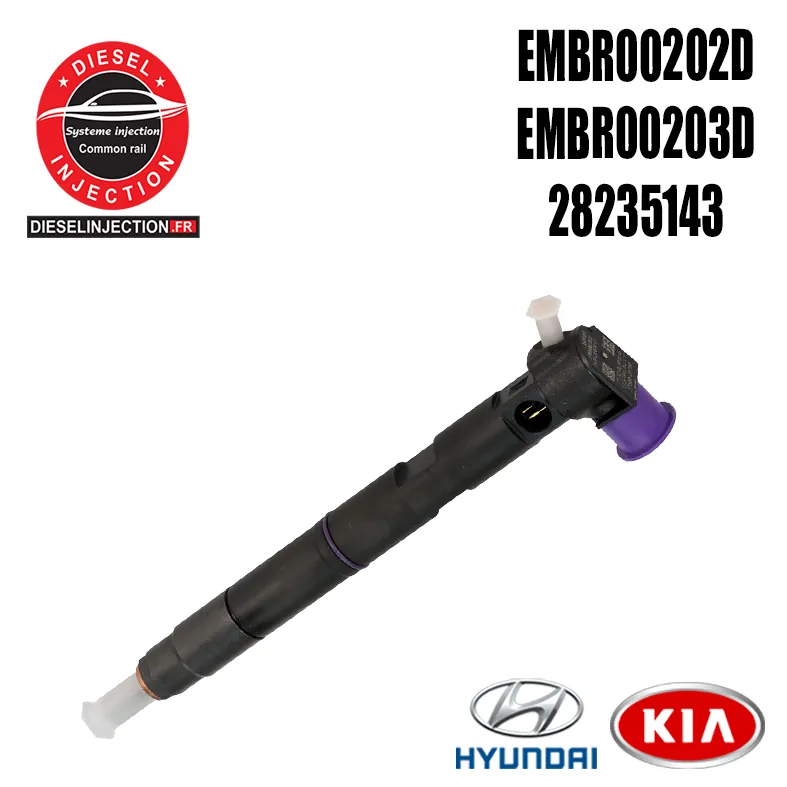 Injecteur DELPHI EMBR00202D 28235143 NeufEMBR00202D-EMBR00203D-28235143