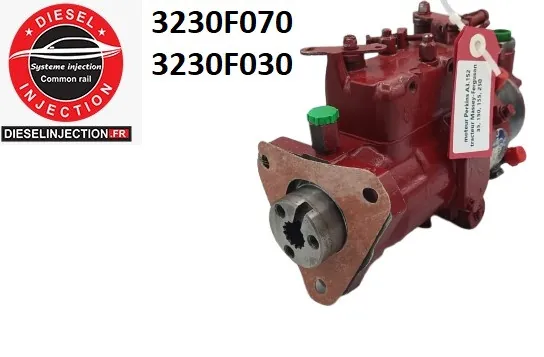 Pompe à injection MASSEY FERGUSON PERKINS 3230F070 3230F030 F070 Lucas CAV/Delphi3230F070 3230F030