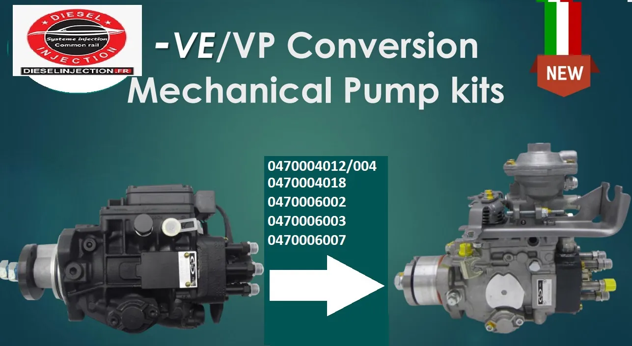 Pompe modifiable 04700060070470004012/004, 0470004018, 0470006002, 0470006003, 0470006007