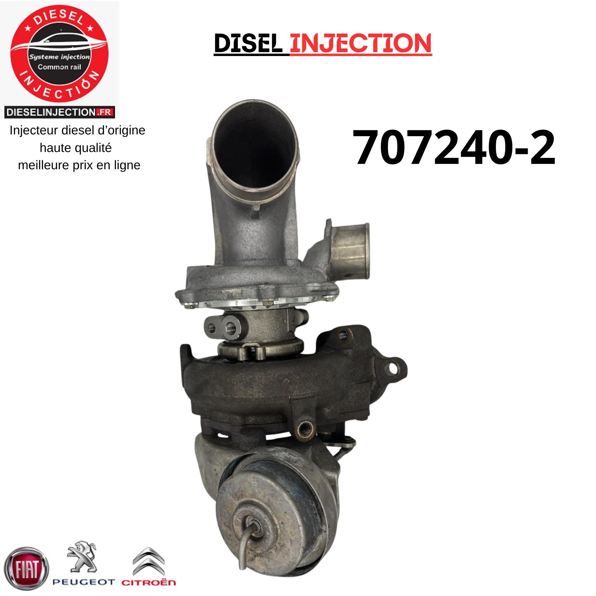 Turbo charger 707240-2 7072400002 7072400003 7072400005 7072402 2.2 HDI707240-2, 962176680, 9641192380, 96624465180