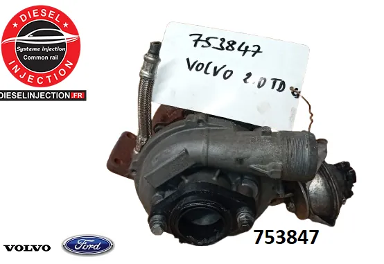 753847 Turbo pour Ford Volvo 2.0 TDCi728768-0004, 728768-0005, 753768-4, 753847-0002