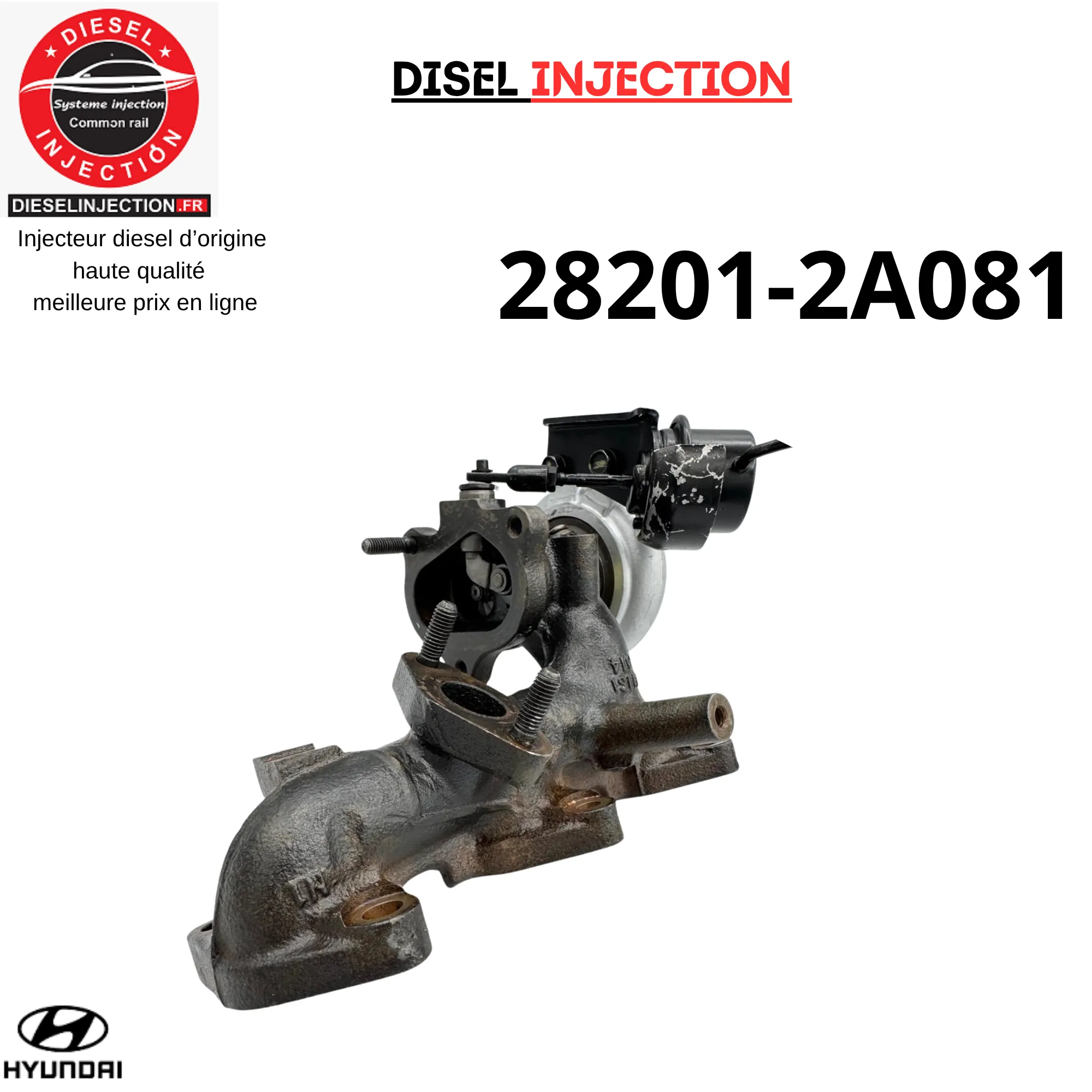 Turbo charger 28201-2A081 Hyundai i20 / Kia Rio 1.1 CRDI 75 hp49173-2810 28201-2A081 003002004446R