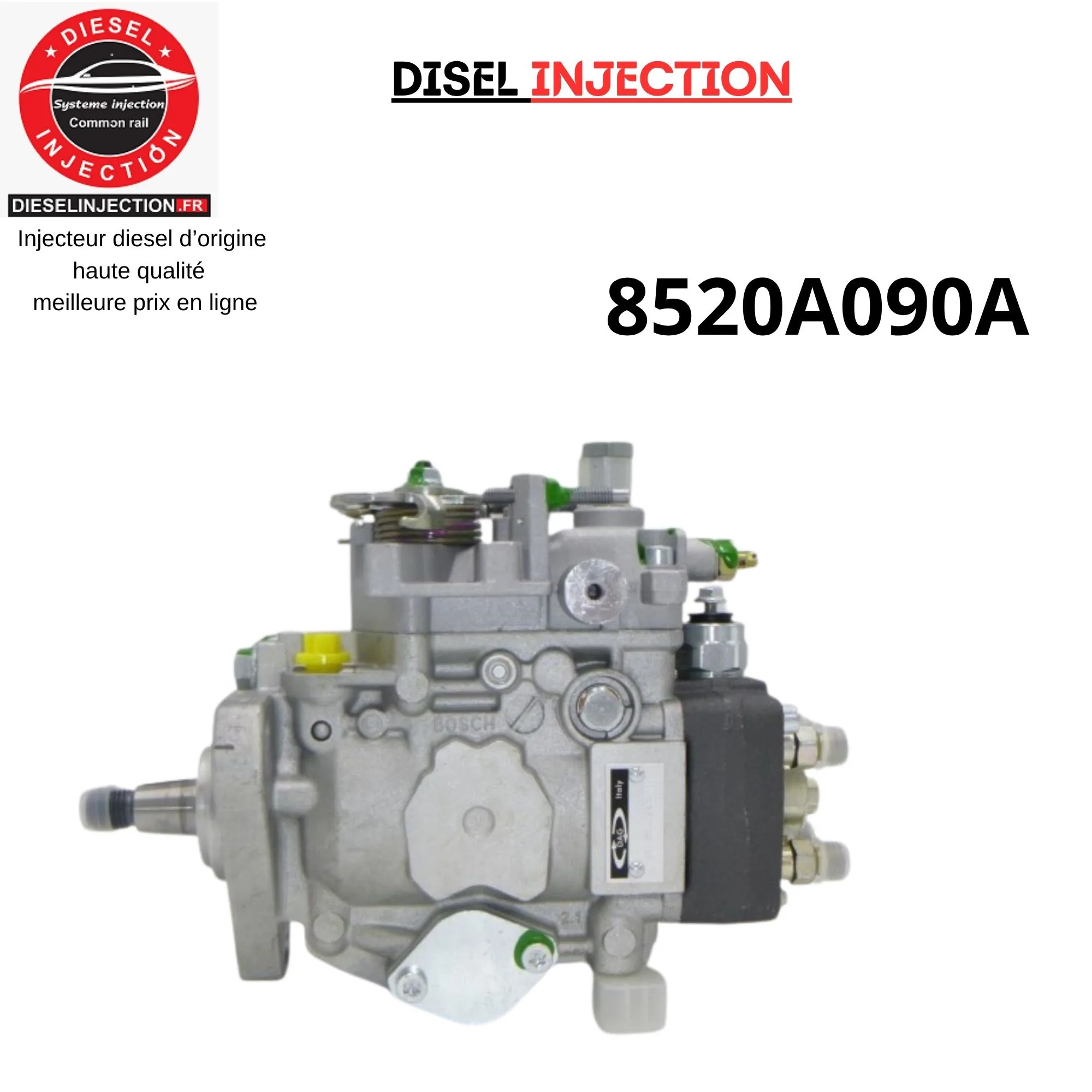 Pompe à injection DELPHI 8520A090A modifiable8520A090A 4797415, 98404119, 8520A090A, VE8520A90A