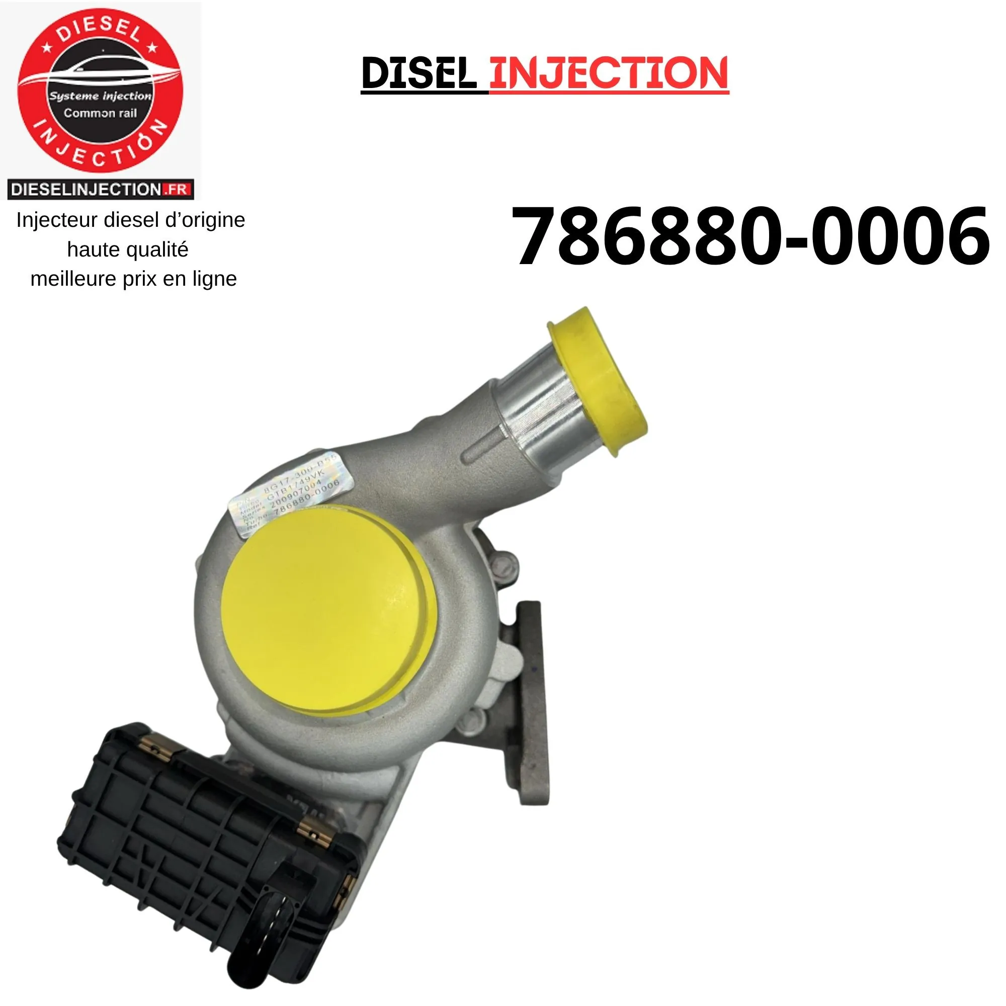Turbo 786880-006 1741779 2.2 TDCI 155 neuf Adaptable786880-0006 1741779, BK2Q6K682CA, BK2Q6K682GA