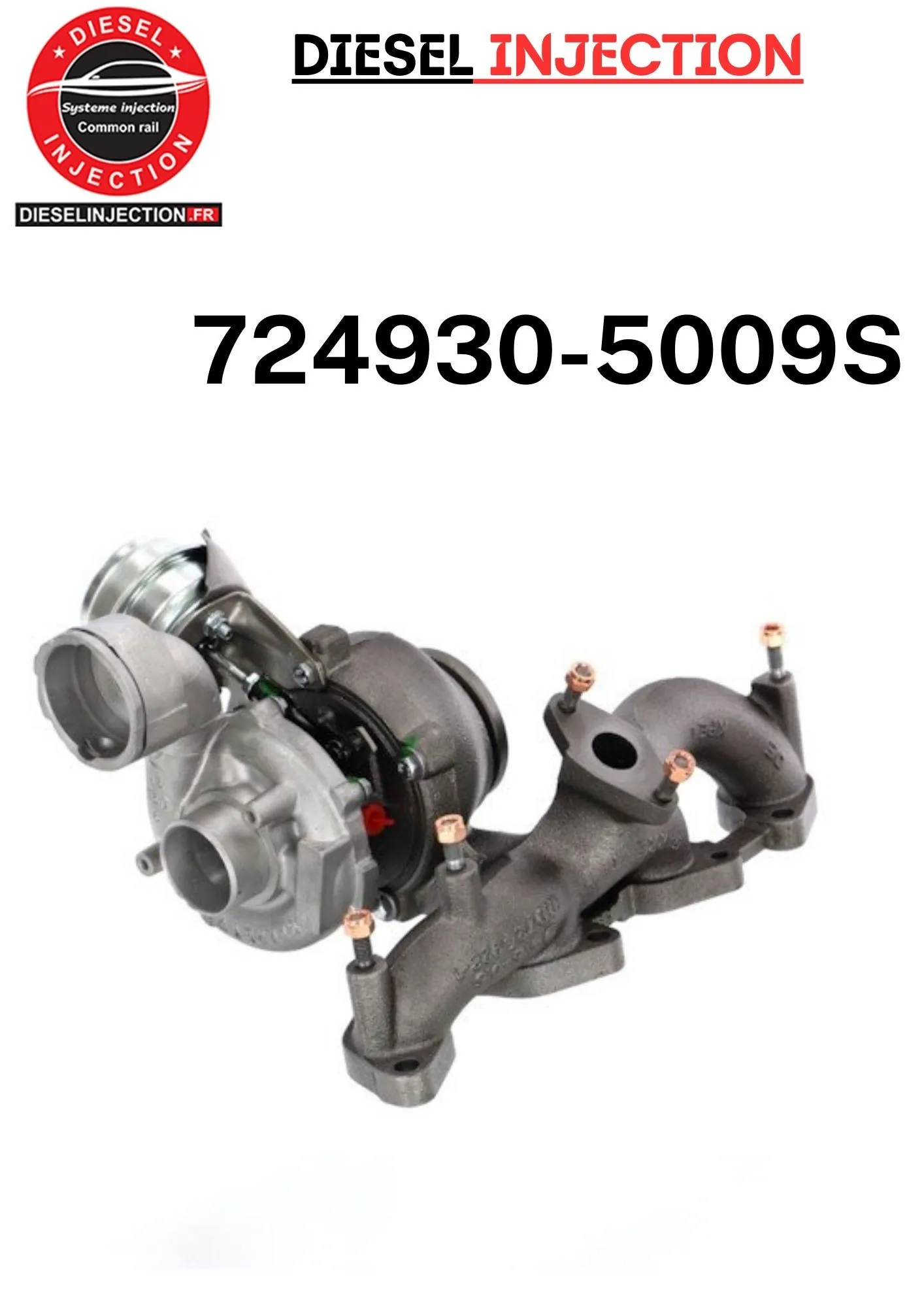Turbo chareger 724930-5009S 2.0 TDI 136/140 cv724930-5009S 7249309010S HRX107 T914088BL