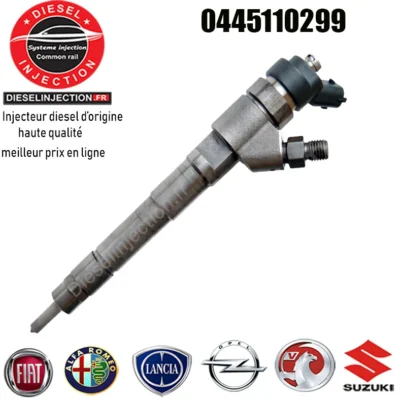 Injecteur bosch 0445110299 - 0986435230 neuf0445110299