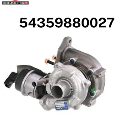 Turbo 54359880027 FIAT FIORINO 1.3 D Multijet 95 CV54359880027 -55212341-95516200